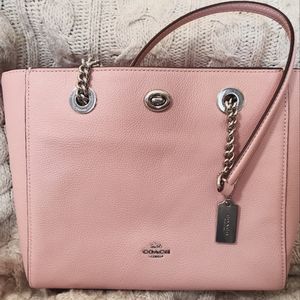 Coach Chainlink Tote - Blush